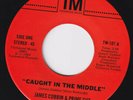 JAMES COBBIN & PRIME CUT Caught In The Middle / It's Music BOOGIE 45 modern soul