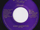 R.G. STAR Kinky Disposition RARE outsider synth electro boogie 45 funk LISTEN