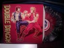 Double Dragon Vinyl Soundtrack LP complete patch, poster, &sticker. splatter NES