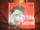 DISQUE 45 TOURS EDDY COCHRAN APPAREMMENT RARE