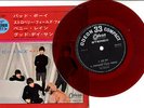 THE BEATLES - BAD BOY - VERY RARE  JAPAN ODEON 33' Red Vinyl EP