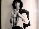 PATTI SMITH HORSES RARE ORIG'75 ARISTA WHITE LABEL PROMO LP w/WHITE LETTER COVER