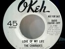 rare 1964 soul  Charades Cant Make It Without You Love Of My Life OKEH  promo 45
