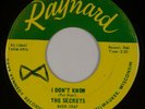 THE SECRETS: I Don’t Know US Raynard Wisconsin Garage RARE 45 HEAR