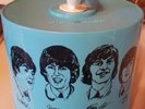 Rare  Beatles 1966 Vinyl Record Case.  Circular holder 45 RPM Disk Go Case