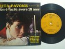 RITA PAVONE RARO EP SJB 6  STEREO 33RPM PROMO JUKE-BOX X SEEBURG RCA ITALIANA