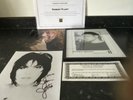 Robert Plant, Joan Jett, Enrique Iglesias, Led Zeppelin. Signed. Autographs.
