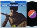 BARBARA LYNN Here Is Barbara Lynn ATLANTIC LP VG++/VG+ mono