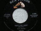 ELVIS PRESLEY That's All Right 1955 RCA Victor Label NEAR MINT