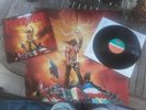 manowar - kings of metal original with poster ex / ex / ex