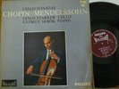 JANOS STARKER - GYORGY SEBOK / CHOPIN - MENDELSSOHN  / PHILIPS HI-FI STEREO