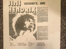 Rare Jimi Hendrix Goodbye Jimi Live Bootleg Lp VG++