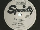 DOOWOP R&B 78 - GENE MOORE & METRONOMES - SHE'S GONE- HEAR-1953 DJ SPECIALTY 472