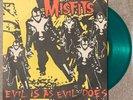Misfits Evil Is As Evil Does COLORED VINYL EP 7” Record Punk Metal Horror 1989