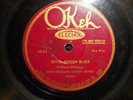 78 RPM NEW ORLEANS LUCKY SEVEN - OKEH ELECTRIC 8544 ROYAL GARDEN BLUES V+