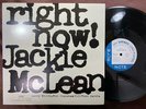 JACKIE McLEAN RIGHT NOW BLUE NOTE BST 84215 STEREO JAPAN Vinyl LP