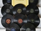 Coleman Hawkins 1 Storage Decca Storage/Binder With Ten 78 RPM Records