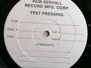 Bill Bruford LP Feels good to me WHITE LABEL TEST PRESSING EG 1st press O