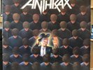 1987 Anthrax “Among the Living” Megaforce LP • mixed labels