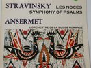 DECCA SXL 2277 STRAVINSKY LES NOCES/SYMPHONY OF PSALM ANSERMET WBg ED1 1L/2L  NM