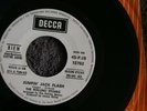Beatles Rolling stones jumping jack flash italian promo 45 on white decca label