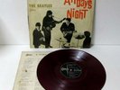 The Beatles / A Hard Day's Night / Odeon OP 7123 / JAPAN LP Red Vinyl D1548