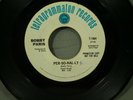 45 record Bobby Paris Tragedy Per so nal ly promo pop soul