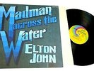 Madman Across The Water by Elton John LP GATEFOLD w Booklet UNI swirl label VG+