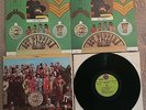 BEATLES SERGEANT PEPPERS LP ALBUM LIME GREEN LABEL