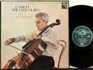 SLS 798/3 Paul Tortelier, Bach, 6 Suites for solo cello  3 disc box EMI