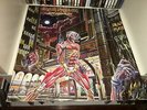 IRON MAIDEN SOMEWHERE IN TIME LP VINILE 1° STAMPA 1986 MADE ITALY TIMBRO SIAE