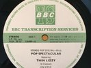 THIN LIZZY/JESS RODEN BAND BBC transcription disc Pop spectacular In  Concert 86