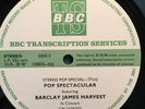BARCLAY JAMES HARVEST BBC transcription disc Pop spectacular In  Concert 77