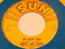 JERRY LEE LEWIS Lovin Up A Storm / Big Blon' Baby [45] Sun 317 SHELDON EX