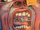 KING CRIMSON IN THE COURT OF THE CRIMSON KING, GERMAN PINK RIM SUNRAY