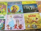 7 Walt Disney Disneyland Record Bambi Jungle Book SmallWorld 101 Dalmations more