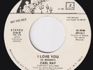CARL RAY I Love You RARE modern soul stepper 45 Girl So Fine VOCODER boogie