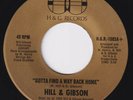 HILL & GIBSON Gotta Find A Way Back Home RARE modern soul 45 sweet soul LISTEN