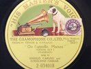 Enrico Caruso, Geraldine Farrar – 78 rpm HMV 2-034018: Manon-On l’appele Manon