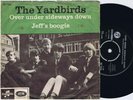 THE YARDBIRDS Over Under Sideways Down Danish 45PS 1966 Columbia 7”
