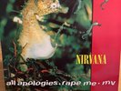 NIRVANA - ALL APOLOGIES/RAPE ME/MV RARE LIMITED EDITION 12