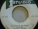 DENNIS BROWN IF I FOLLOW MY HEART/CEDRIC IM BROOKS LOVE JAH STUDIO ONE