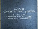BARYLLI QUARTET, VIENNA KONZERTHAUS QUARTET Mozart Complete String Quartets NM