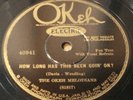 The Okeh Melodians-How long Has This Been Goin' On?/The Beggar-Okeh 40941- E 