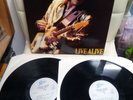 STEVIE RAY VAUGHAN & DOUBLE TROUBLE - LIVE ALIVE 2 LP GATEFOLD 1st press A1