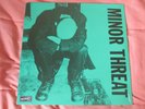 MINOR THREAT .. MINOR THREAT LP .. Dischord .. VG+ .. reissue .. GREEN vinyl