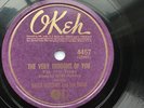 Billie Holiday 78rpm Single 10-inch Okeh Records #4457 The Very Thought Of You