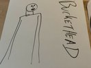 Buckethead Drawn Albums Lps Rare Signed