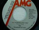 VARIATIONS OF LOVE Soul 45 I'll Always Love You/Reach For The Truth NM AMG fm718