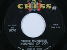 R&B Blues 45 HOWLIN' WOLF Three Hundred Pounds Of Joy CHESS VG+ HEAR